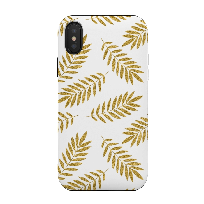 iPhone Xs / X StrongFit Golden Palm by Creativeaxle
