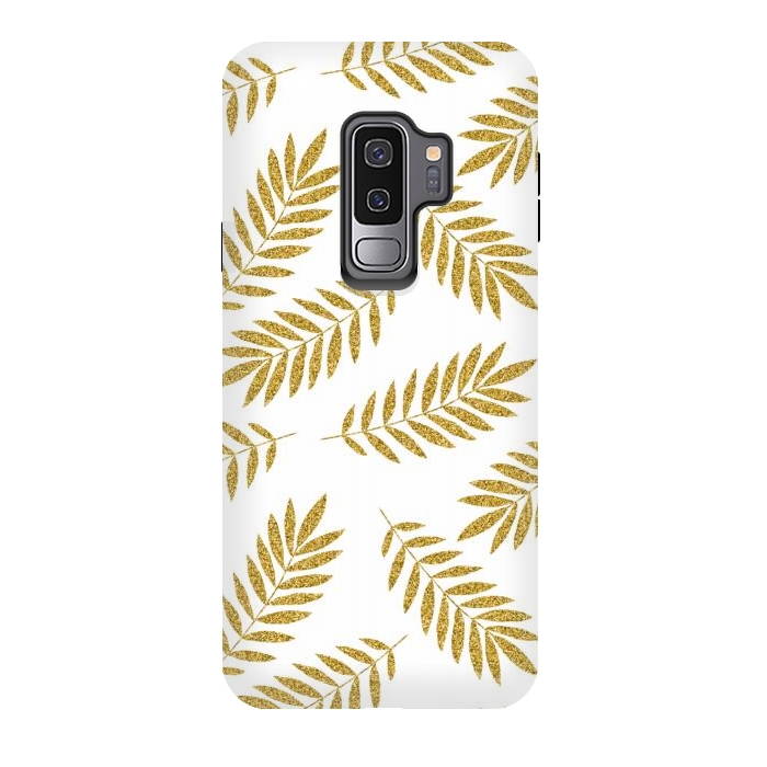 Galaxy S9 plus StrongFit Golden Palm by Creativeaxle