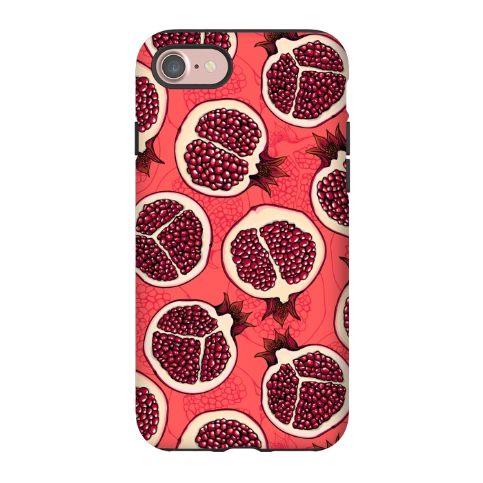iPhone 7 StrongFit Pomegranate slices by Katerina Kirilova