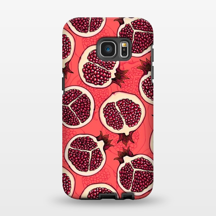 Galaxy S7 EDGE StrongFit Pomegranate slices by Katerina Kirilova