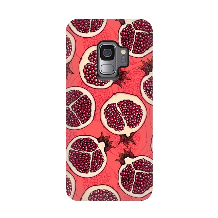 Galaxy S9 StrongFit Pomegranate slices by Katerina Kirilova