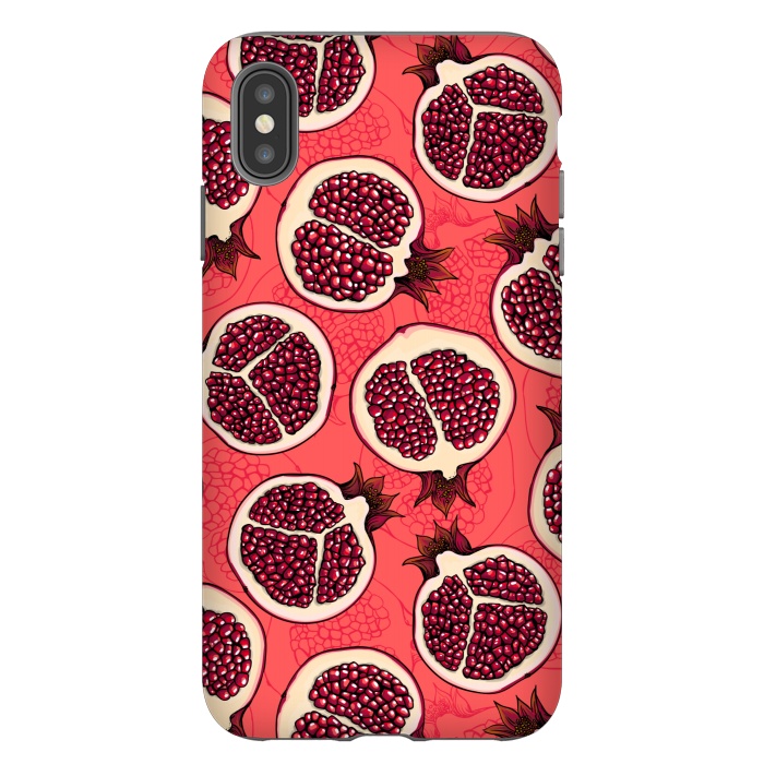 iPhone Xs Max StrongFit Pomegranate slices by Katerina Kirilova