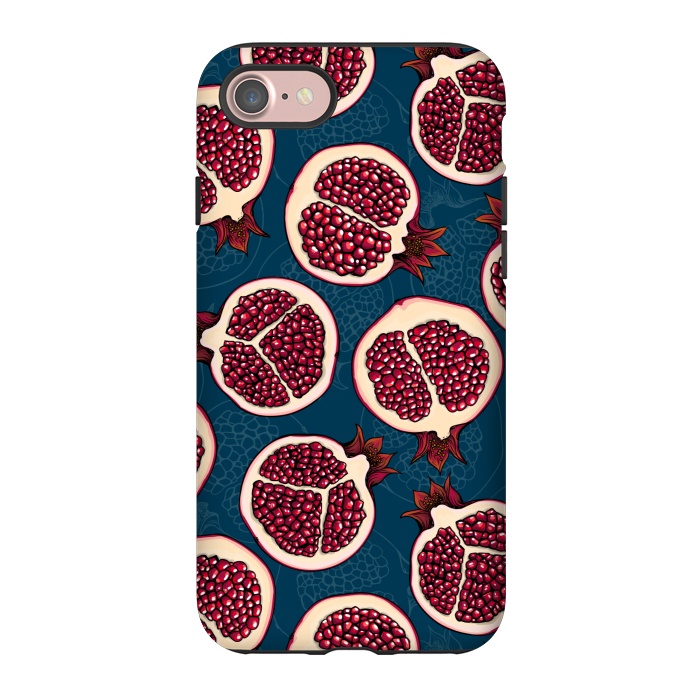 iPhone 7 StrongFit Pomegranate slices 2 by Katerina Kirilova