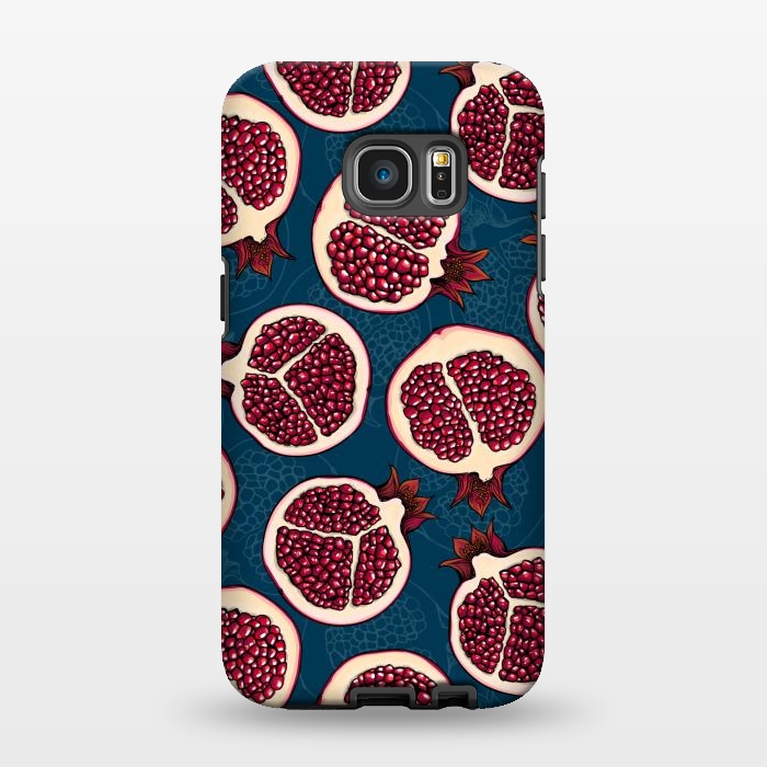 Galaxy S7 EDGE StrongFit Pomegranate slices 2 by Katerina Kirilova