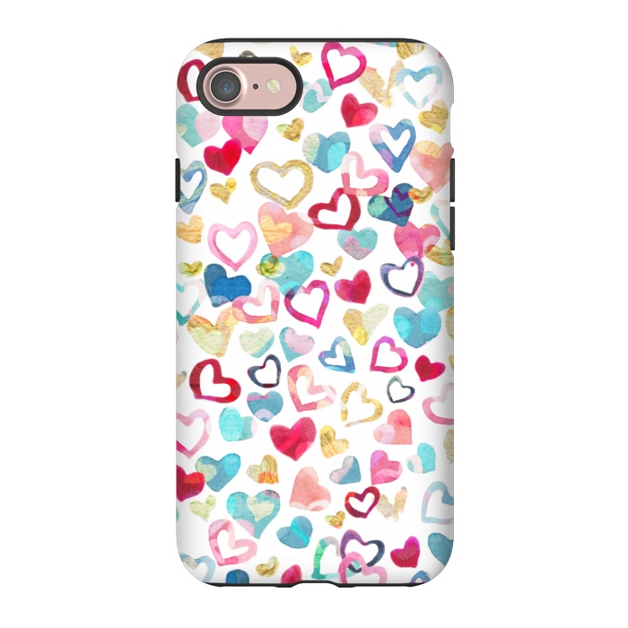 iPhone 7 StrongFit Painted Love by gingerlique