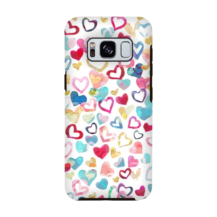 Galaxy S8 StrongFit Painted Love by gingerlique