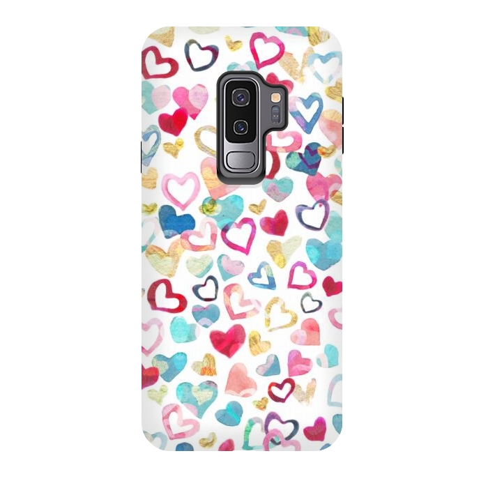 Galaxy S9 plus StrongFit Painted Love by gingerlique