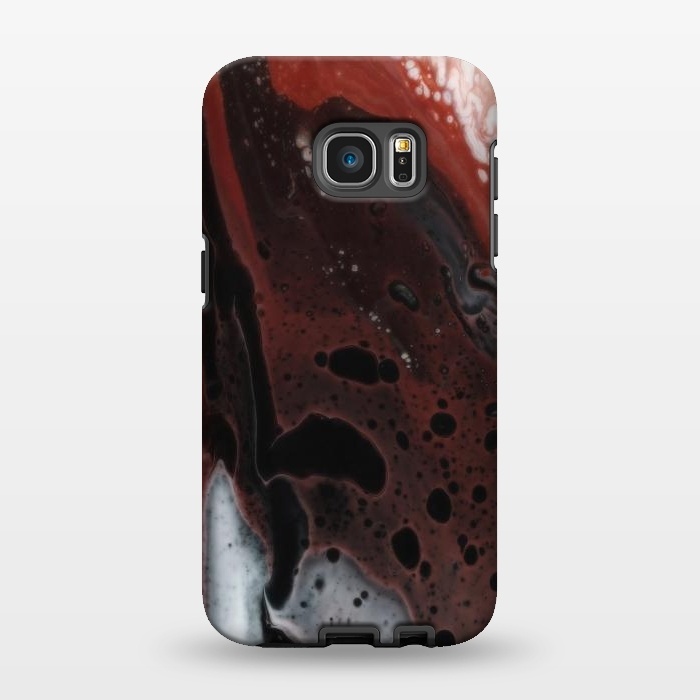 Galaxy S7 EDGE StrongFit Marble Ink Texture by  Utart
