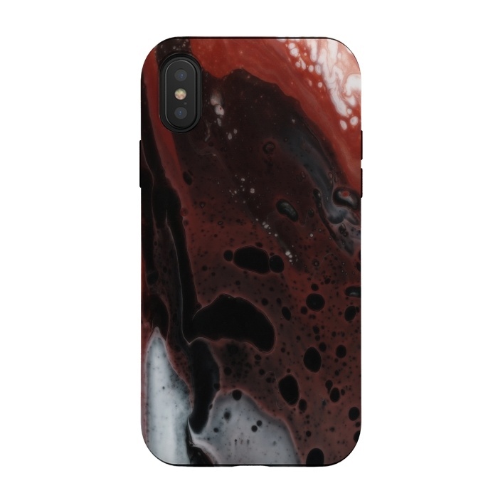 iPhone Xs / X StrongFit Marble Ink Texture by  Utart