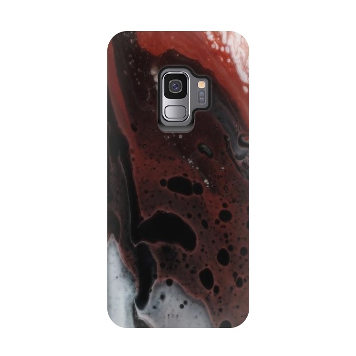 Galaxy S9 StrongFit Marble Ink Texture by  Utart