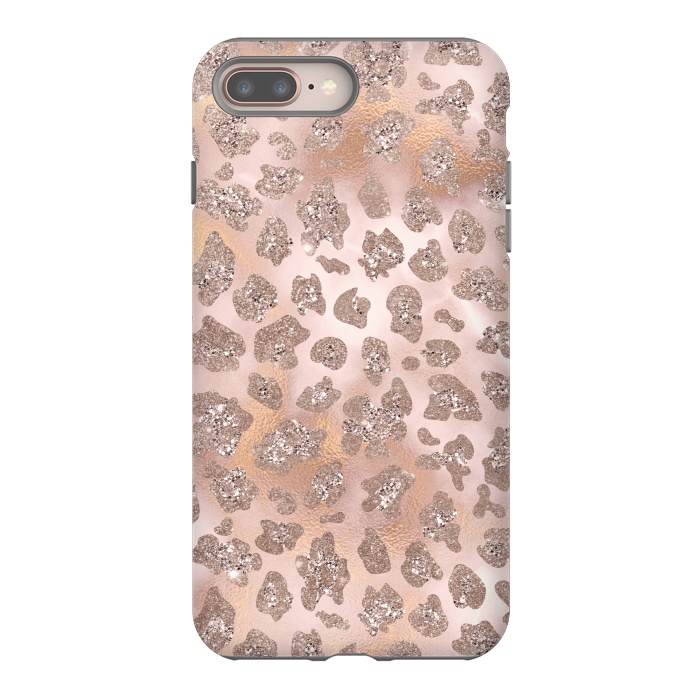 iPhone 7 plus StrongFit cheetah rosegold by  Utart