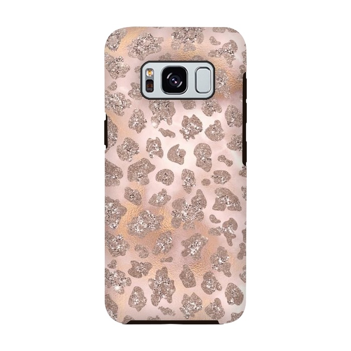 Galaxy S8 StrongFit cheetah rosegold by  Utart
