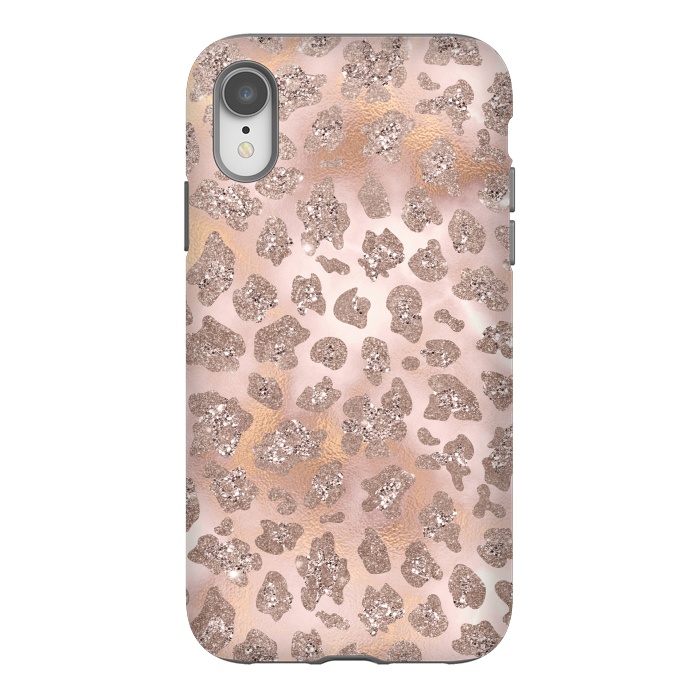 iPhone Xr StrongFit cheetah rosegold by  Utart