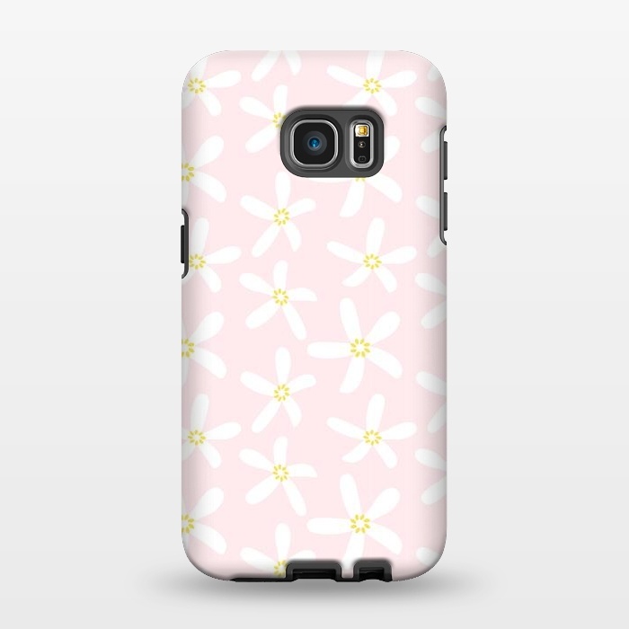 Galaxy S7 EDGE StrongFit Daisies by  Utart