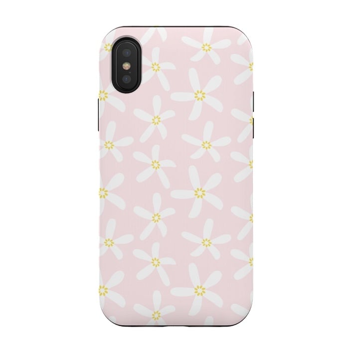 iPhone Xs / X StrongFit Daisies by  Utart