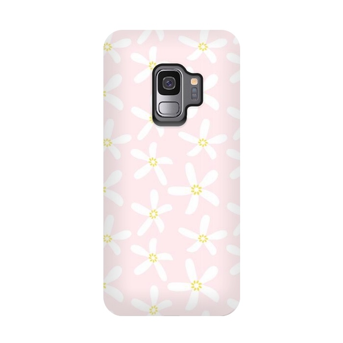 Galaxy S9 StrongFit Daisies by  Utart