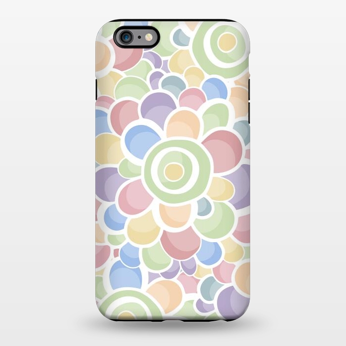 iPhone 6/6s plus StrongFit Pastel Bubble Flower by Majoih