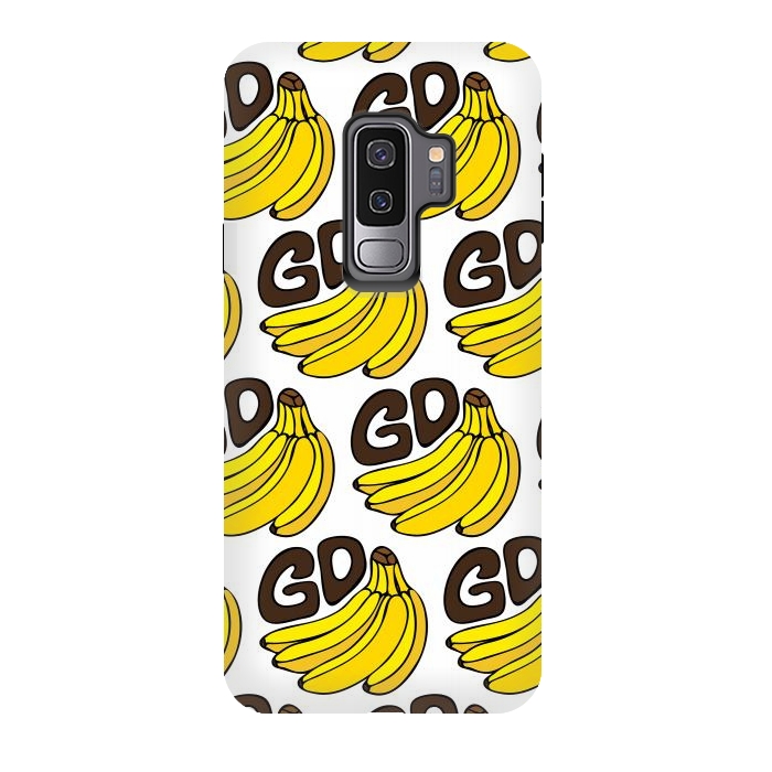Galaxy S9 plus StrongFit Go Bananas by Majoih