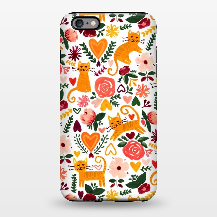 iPhone 6/6s plus StrongFit Valentine Cats  by Tigatiga