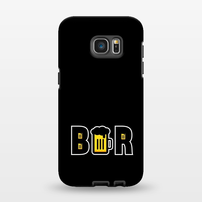 Galaxy S7 EDGE StrongFit drink beer by TMSarts