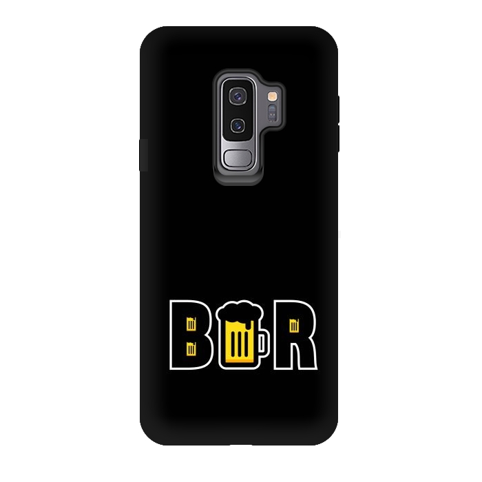 Galaxy S9 plus StrongFit drink beer by TMSarts