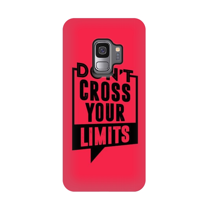Galaxy S9 StrongFit dont cross your limits by TMSarts