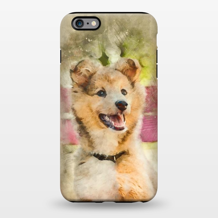 iPhone 6/6s plus StrongFit Cute Sheltie Dog by Creativeaxle