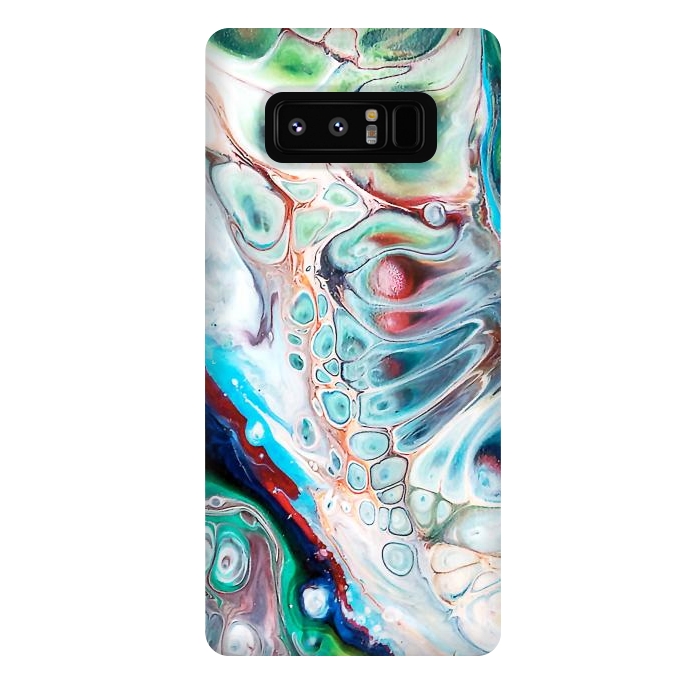 Galaxy Note 8 StrongFit Abstract Inside  by Creativeaxle