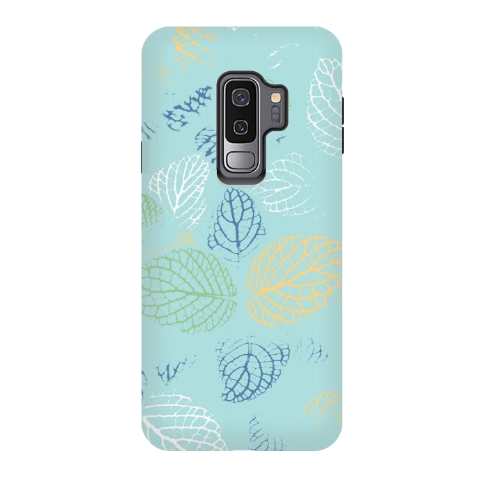 Galaxy S9 plus StrongFit Color contour leaf 2 by Bledi