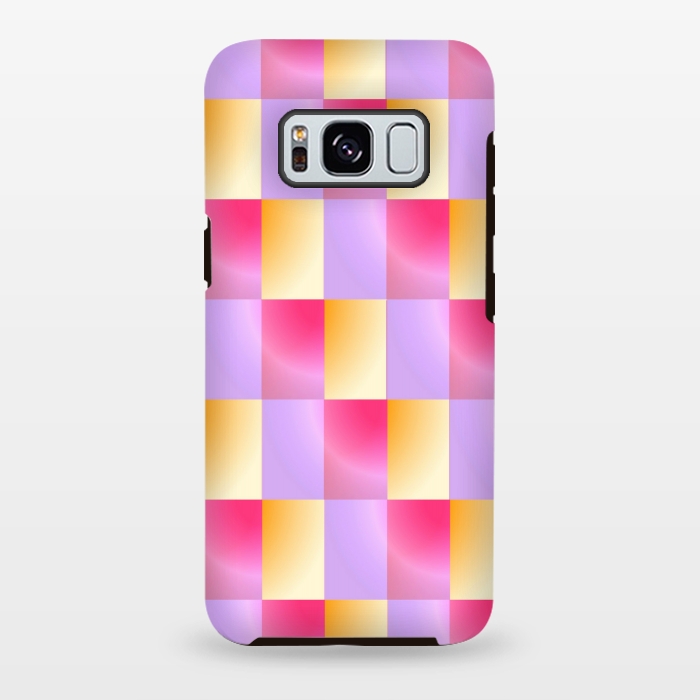 Galaxy S8 plus StrongFit rectangle pattern by MALLIKA