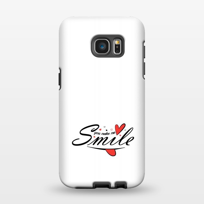 Galaxy S7 EDGE StrongFit you make me smile by TMSarts