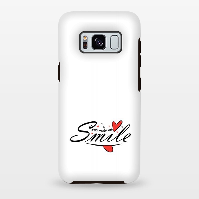 Galaxy S8 plus StrongFit you make me smile by TMSarts