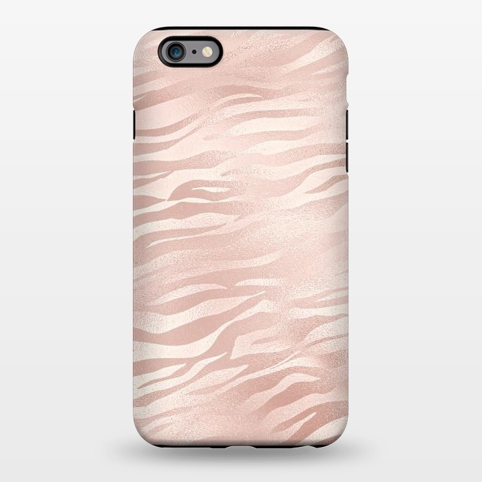 iPhone 6/6s plus StrongFit Rose Gold Tiger by  Utart