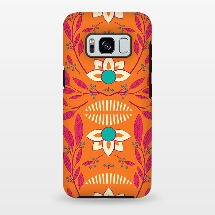 Galaxy S8 plus StrongFit Flora Vibrant 003 by Jelena Obradovic