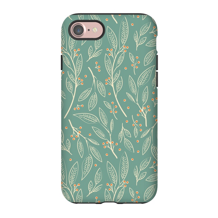 iPhone 7 StrongFit Flora Green 006 by Jelena Obradovic