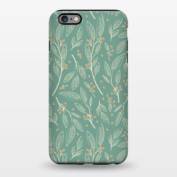 iPhone 6/6s plus StrongFit Flora Green 006 by Jelena Obradovic