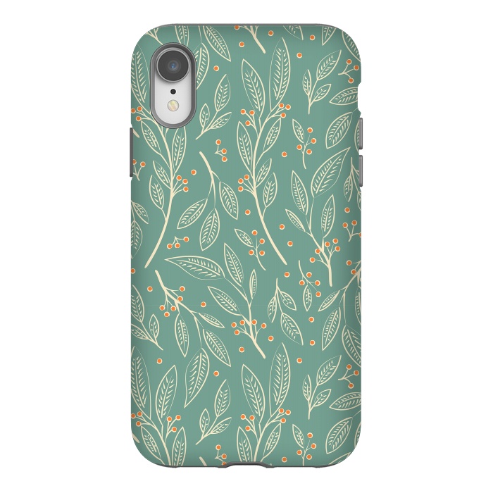 iPhone Xr StrongFit Flora Green 006 by Jelena Obradovic