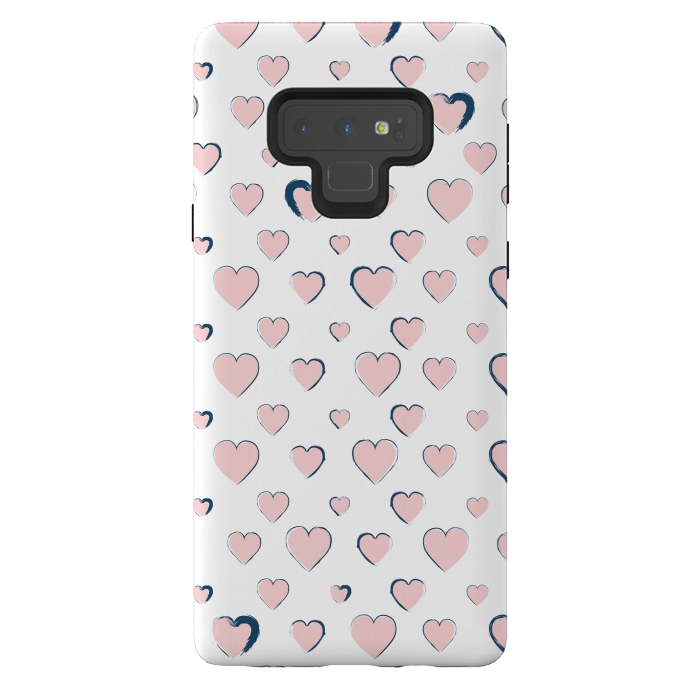 Galaxy Note 9 StrongFit Made for you my heart 3 by Bledi