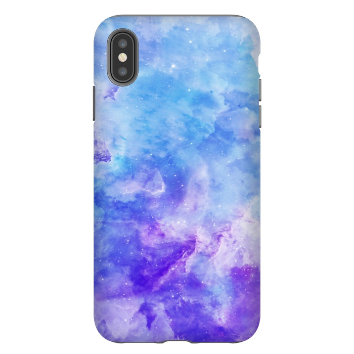 iPhone Xs Max StrongFit Blue purple by Jms