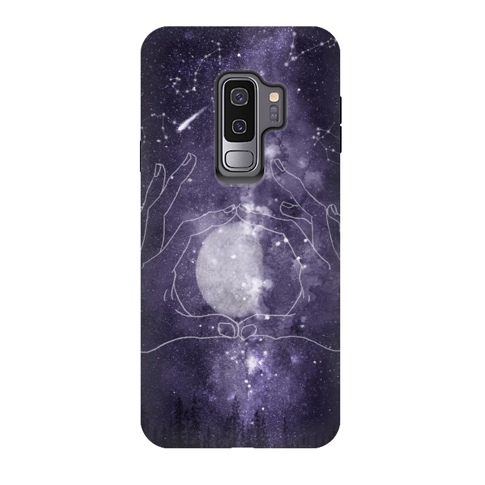 Galaxy S9 plus StrongFit The moon in your hand by  Utart