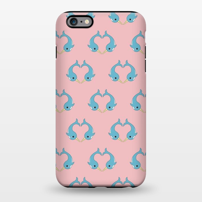 iPhone 6/6s plus StrongFit narwhal pattern by Laura Nagel