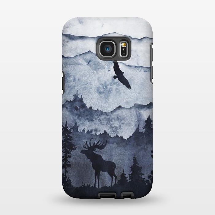Galaxy S7 EDGE StrongFit The mountains are calling by  Utart