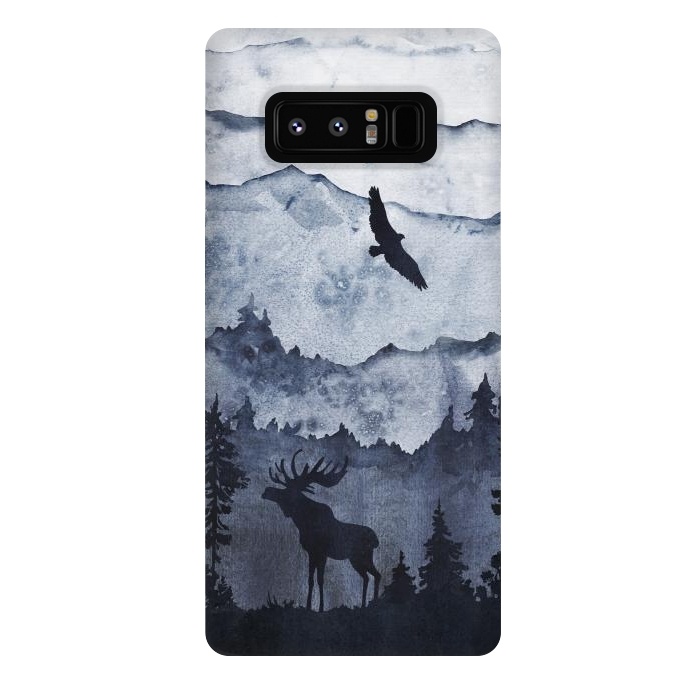 Galaxy Note 8 StrongFit The mountains are calling by  Utart