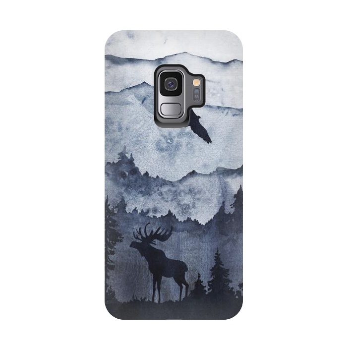 Galaxy S9 StrongFit The mountains are calling by  Utart