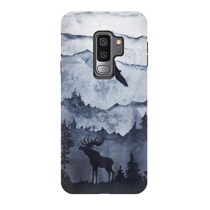Galaxy S9 plus StrongFit The mountains are calling by  Utart