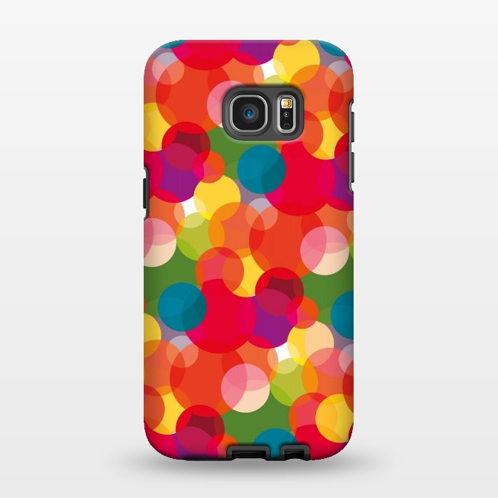 Galaxy S7 EDGE StrongFit Confetti Pattern by Majoih