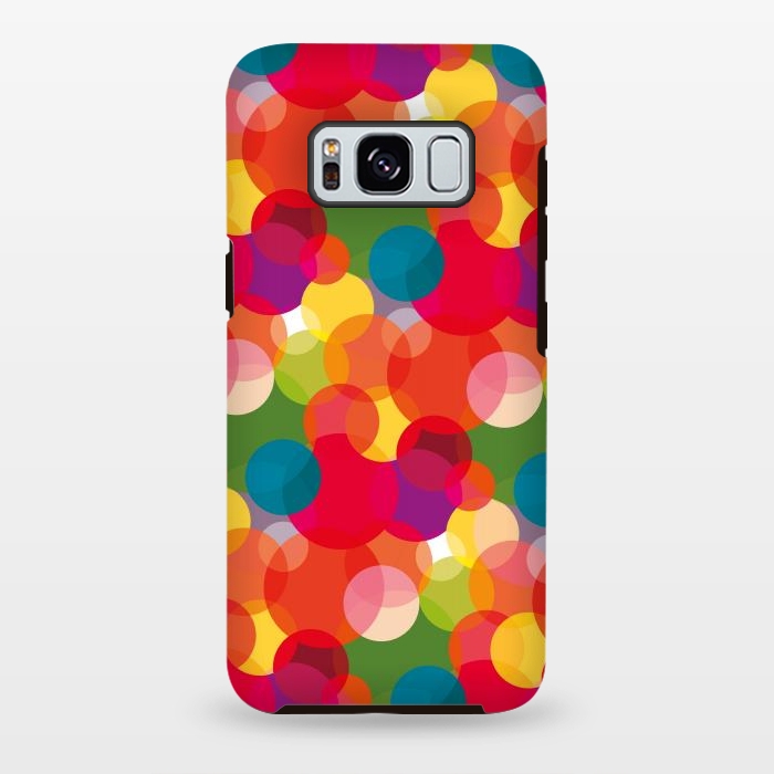 Galaxy S8 plus StrongFit Confetti Pattern by Majoih
