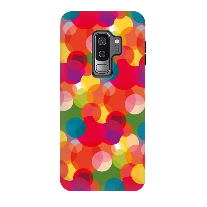 Galaxy S9 plus StrongFit Confetti Pattern by Majoih