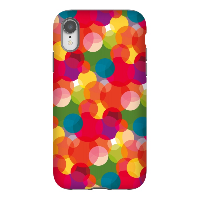 iPhone Xr StrongFit Confetti Pattern by Majoih