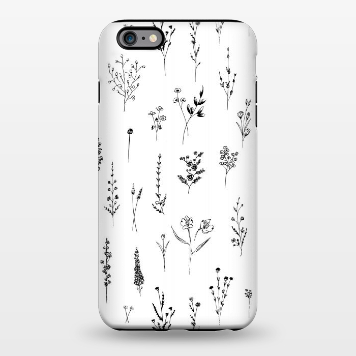 iPhone 6/6s plus StrongFit Wilflowers by Anis Illustration